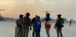 Aeronava pentru evacuarea românilor